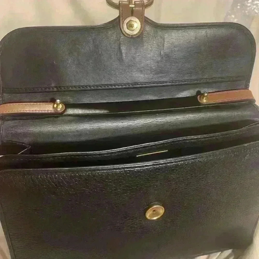 Dior Black Messenger Shoulder Bag w/COA - Picture 10 of 15